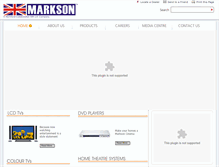 Tablet Screenshot of markson.in